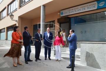 Inauguración oficial del nuevo Centro de Día San Juan abierto en Telde (Foto TA)